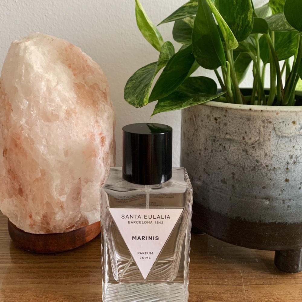 Santa Eulalia Marinis fragrance empty bottle